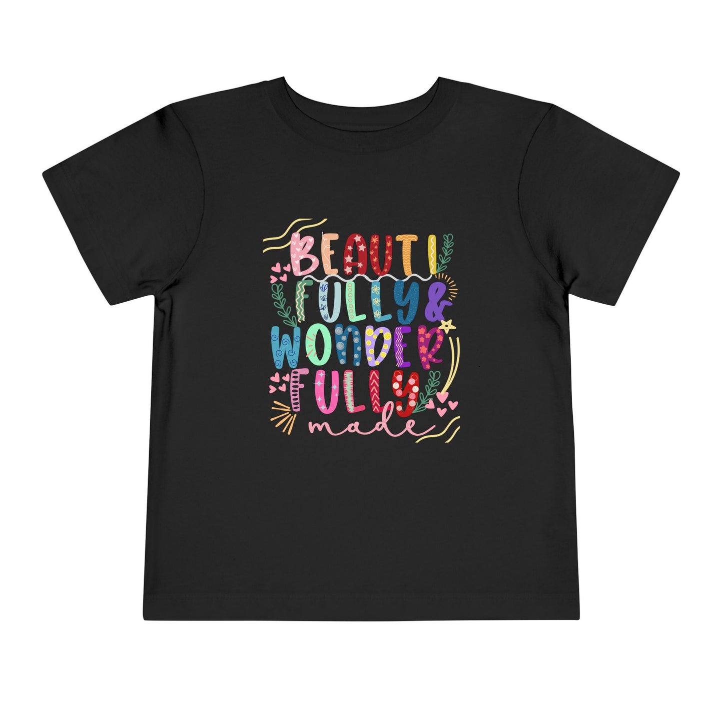 Beautifully & Wonderfully Made Toddler Short Sleeve Tee
