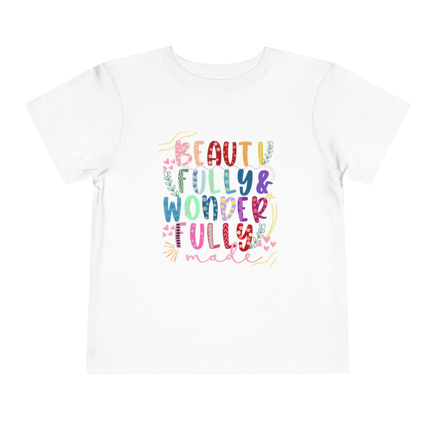 Beautifully & Wonderfully Made Toddler Short Sleeve Tee