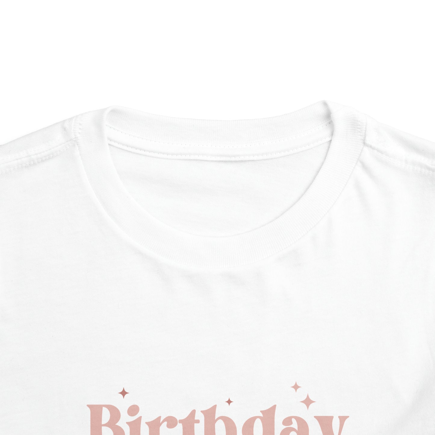 Birthday Babe Toddler Short Sleeve Tee