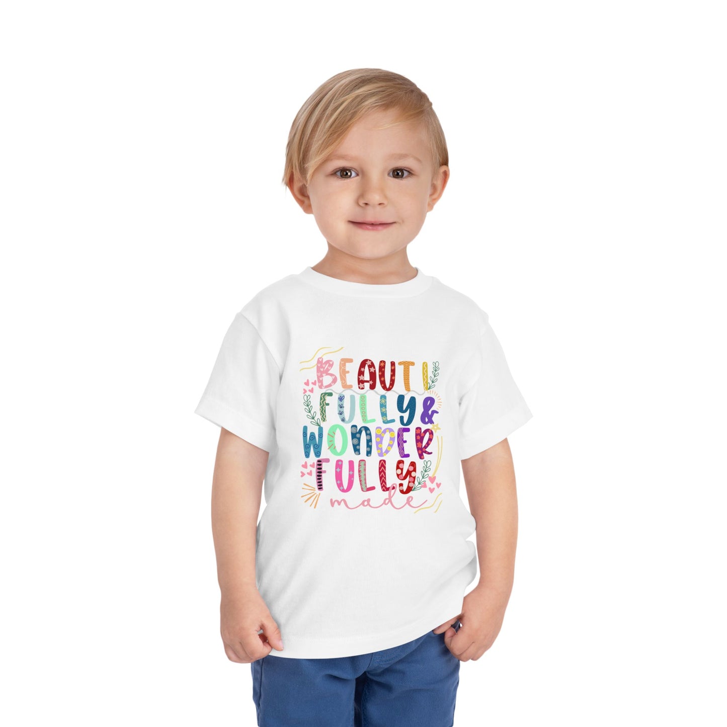 Beautifully & Wonderfully Made Toddler Short Sleeve Tee