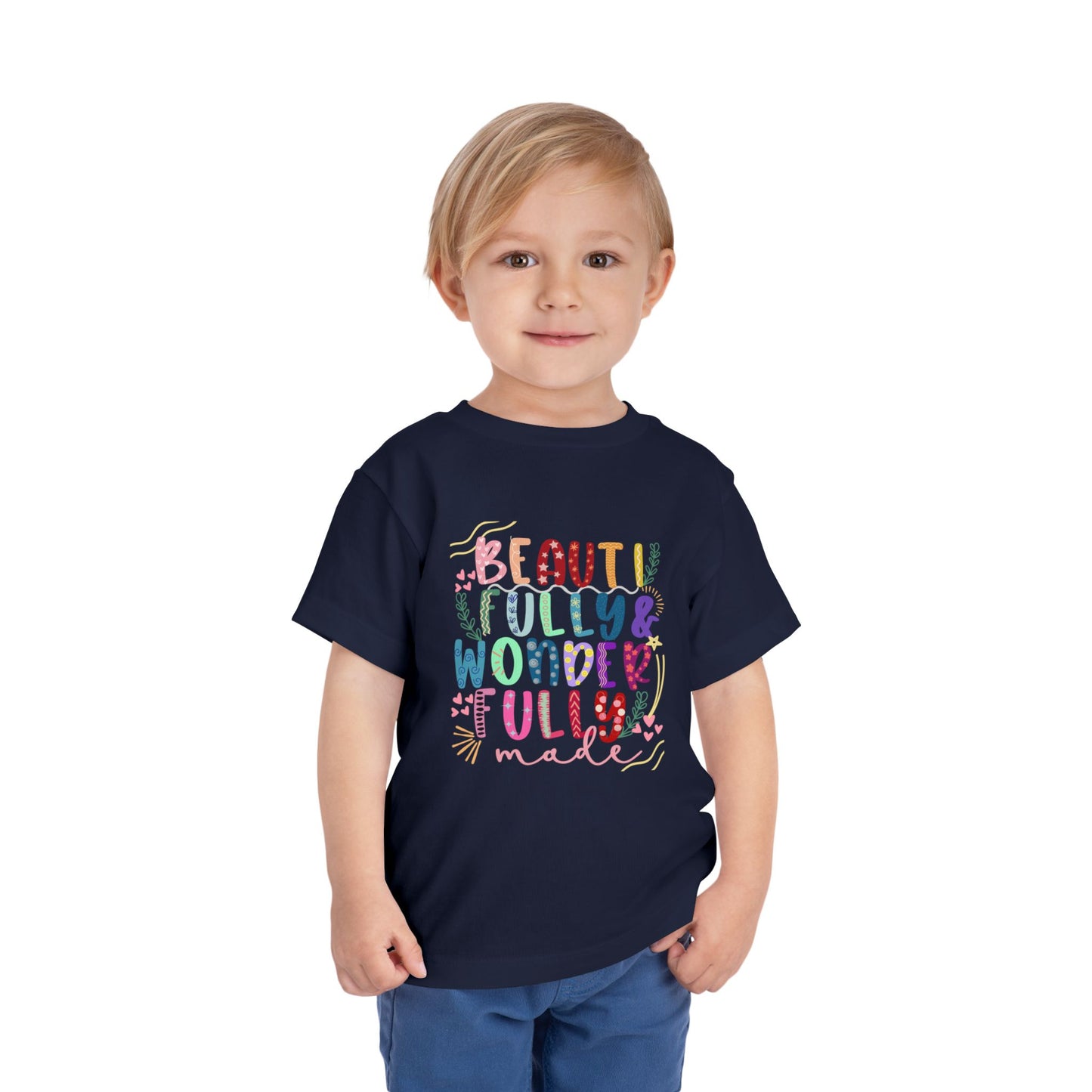 Beautifully & Wonderfully Made Toddler Short Sleeve Tee