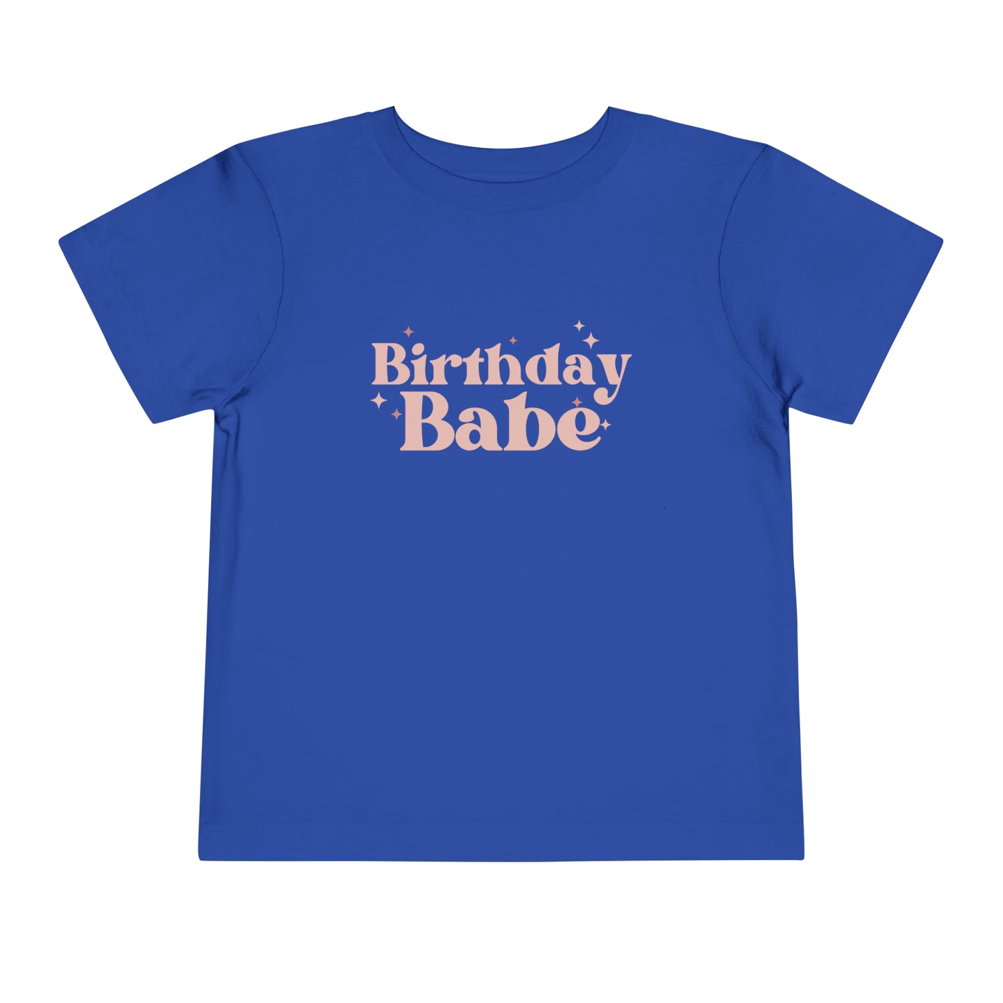 Birthday Babe Toddler Short Sleeve Tee
