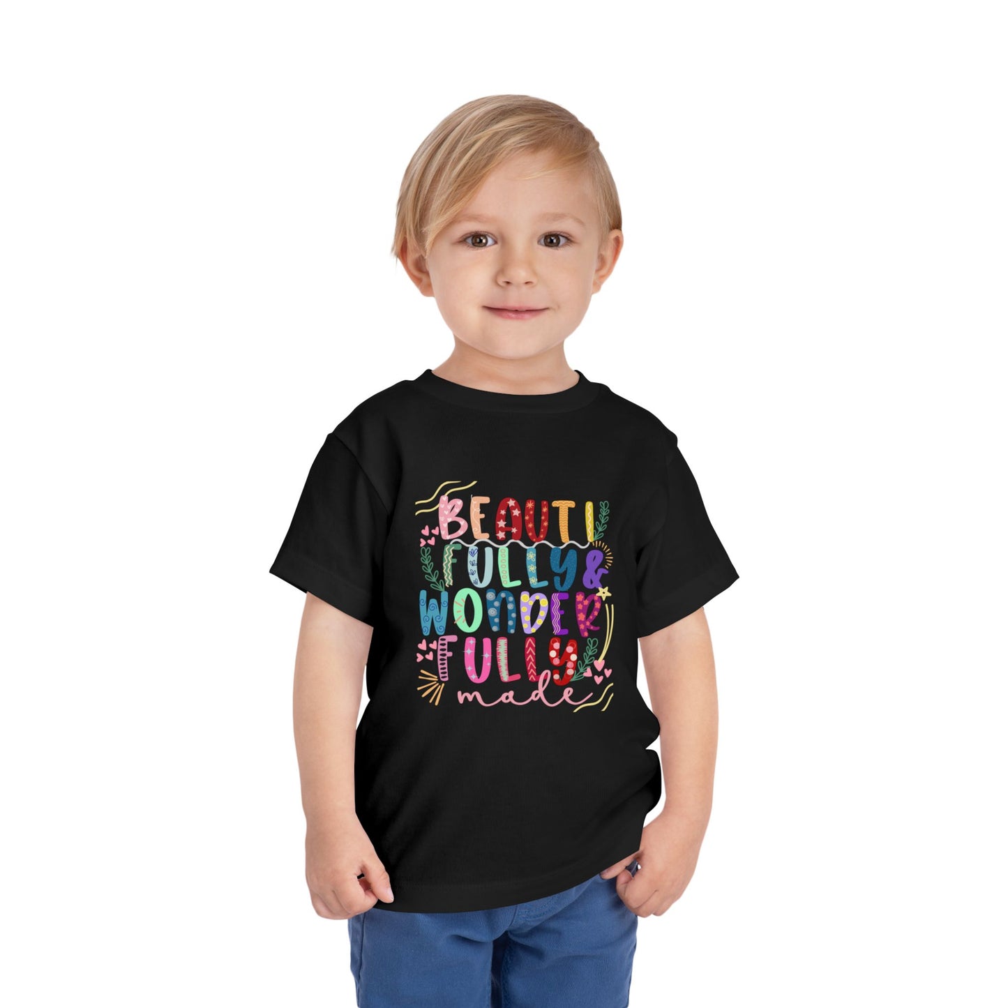 Beautifully & Wonderfully Made Toddler Short Sleeve Tee