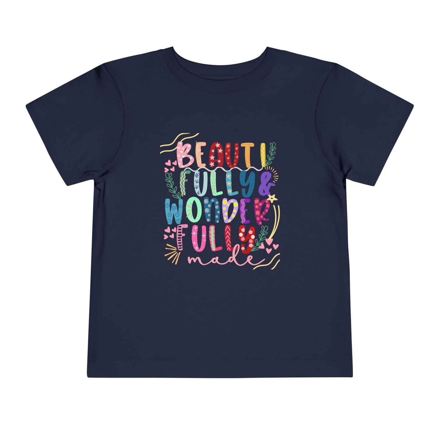 Beautifully & Wonderfully Made Toddler Short Sleeve Tee