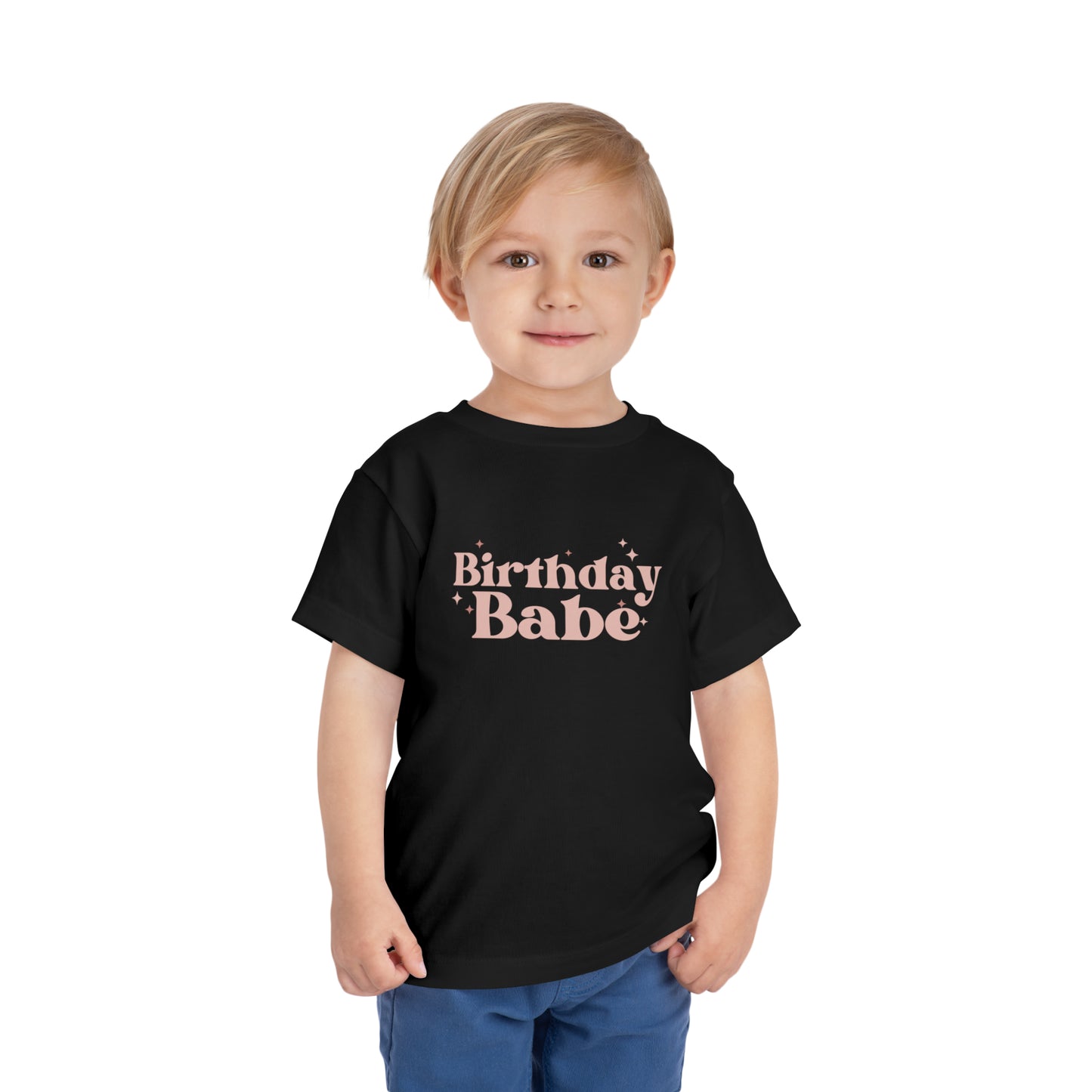 Birthday Babe Toddler Short Sleeve Tee