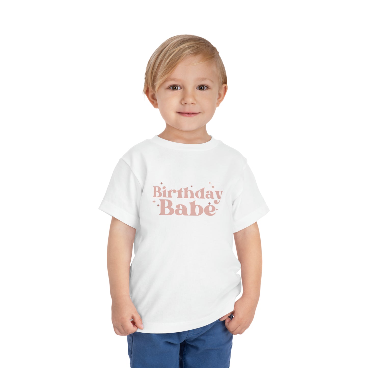 Birthday Babe Toddler Short Sleeve Tee