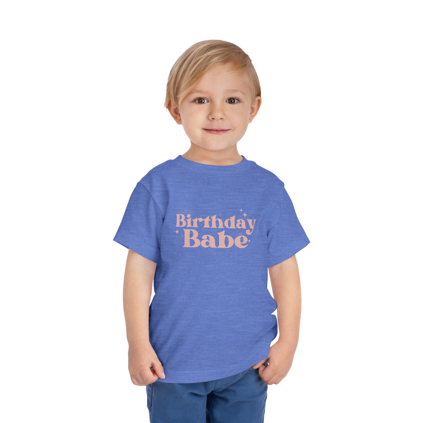 Birthday Babe Toddler Short Sleeve Tee