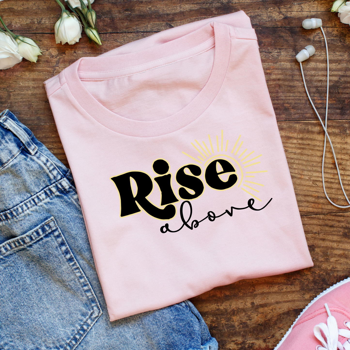 Rise Above Toddler Short Sleeve Tee