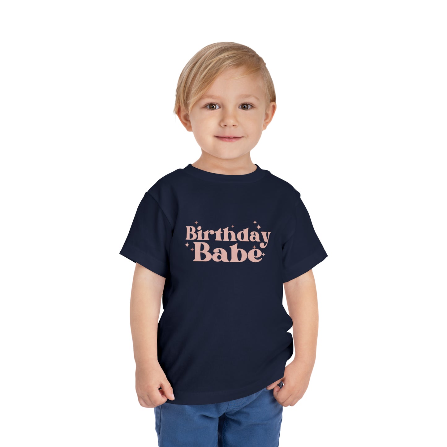 Birthday Babe Toddler Short Sleeve Tee